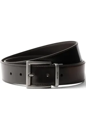 Prada Brushed-leather belt