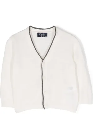 Il gufo V-neck wool cardigan