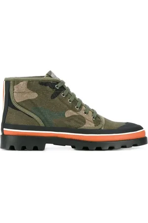 VALENTINO GARAVANI Camouflage-print sneakers