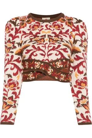 Farm Rio Cream toucans jumper