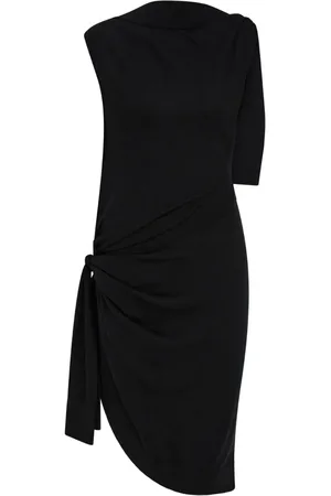 Salvatore Ferragamo Asymmetric wrap dress