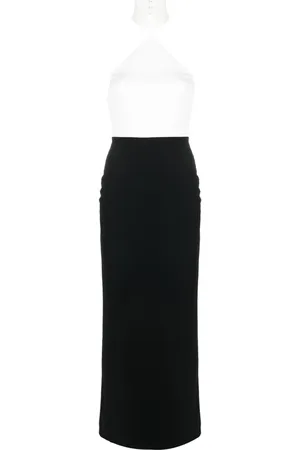 Solace Blanca halterneck maxi dress