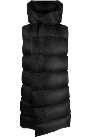 Rick Owens Hooded puffer gilet