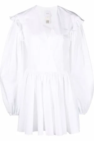 Patou V-neck cotton dress