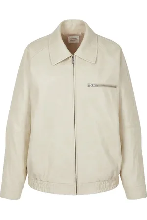Studio Tomboy Zip-up faux-leather jacket