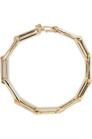 Lauren Rubinski 14kt yellow diamond chain necklace