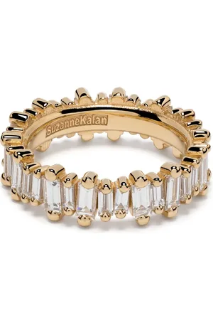 Suzanne Kalan 18kt yellow Bold diamond eternity ring