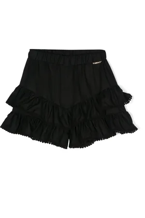 Twin-Set Pompom-detail shorts