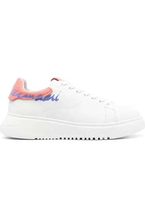 Emporio Armani Logo-print lace-up sneakers