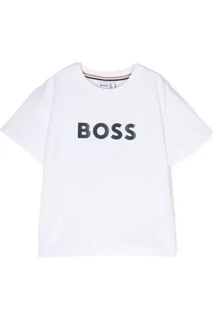 HUGO BOSS Logo-print round-neck T-shirt