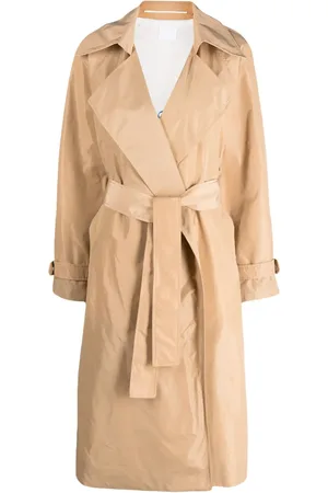 ..,MERCI Belted trench coat