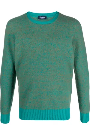 DRUMOHR Mélange brushed jumper