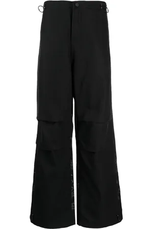 Maharishi Elasticated-waist straight-leg trousers