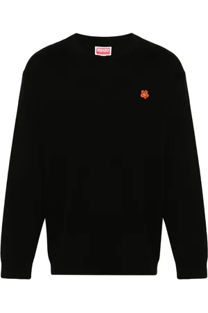 Kenzo Boke Flower-appliqué jumper