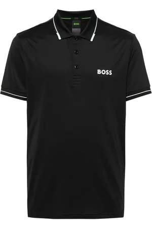 HUGO BOSS Logo-appliqué polo shirt