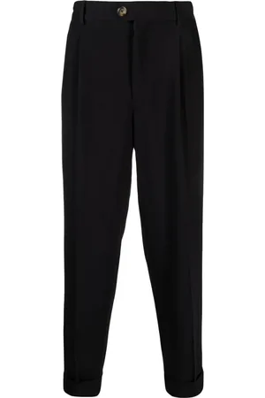 PT Torino Turn-up hem tapered trousers