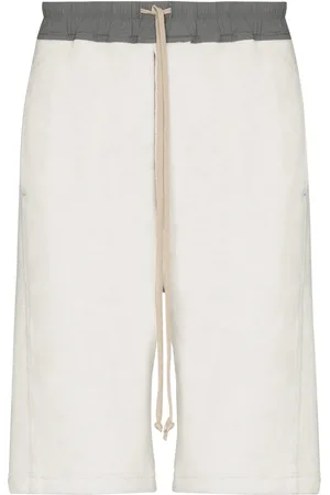 Rick Owens Drop-crotch track shorts