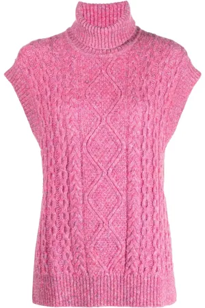 Baum und Pferdgarten Roll-neck cable-knit top