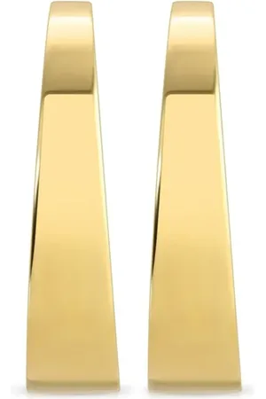 Anita 18kt yellow Large Meryl hoop earrings