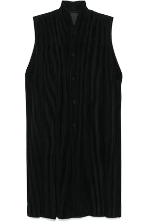Issey Miyake Tucked vest