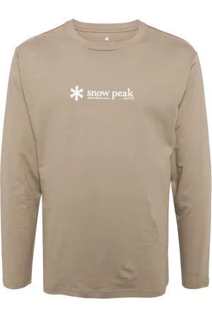 Snow Peak Logo cotton T-shirt