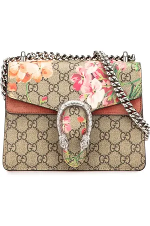 Gucci 2016-2024 Mini GG Supreme Blooms Dionysus crossbody bag
