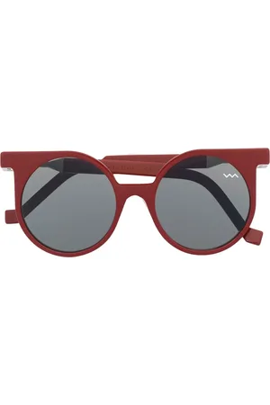 Vava Eyewear Round-frame tinted sunglasses