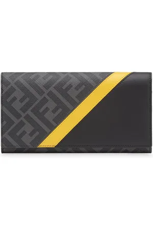 Fendi Panelled FF motif continental wallet