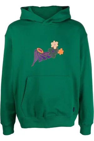 PUMA Logo-print cotton hoodie