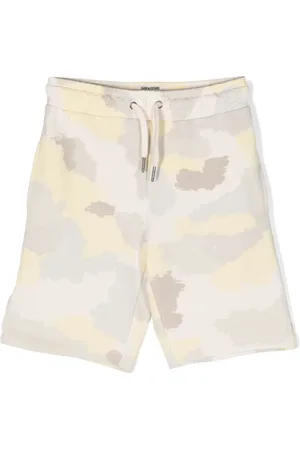Zadig & Voltaire Camouflage-print cotton track shorts