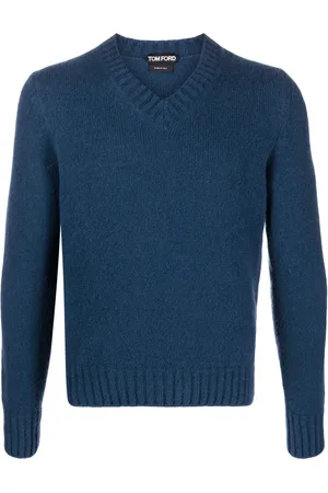 Tom Ford Ribbed-knit V-neck jumper