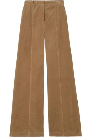 Burberry Wide-leg corduroy trousers