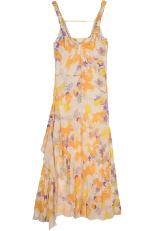 Patrizia Pepe Floral-print crepe maxi dress