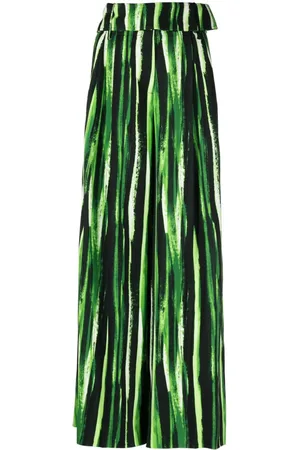 Proenza Schouler Striped wide-leg trousers