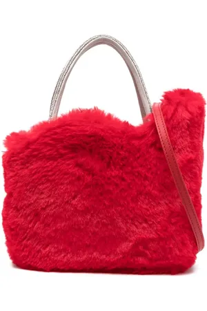LE SILLA Micro Ivy faux-fur tote bag