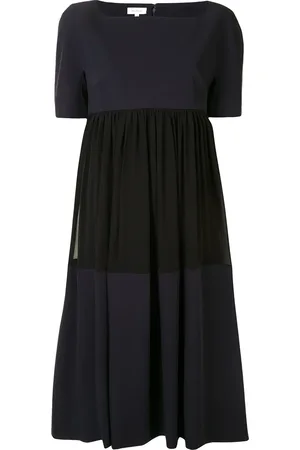 DELPOZO Colour-block midi dress