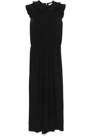 VALENTINO GARAVANI 2010s bead-detail jumpsuit