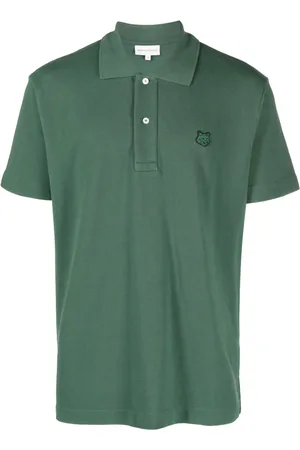 Maison Kitsuné Piqu?? logo-appliqu?? polo shirt