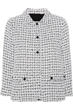 HERNO Single-breasted boucl?? jacket