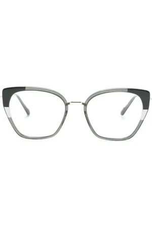 Kaleos Steele 003 cat eye-frame glasses