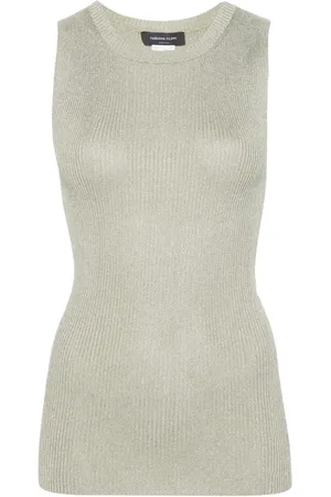 Fabiana Filippi Ribbed-knit tank top