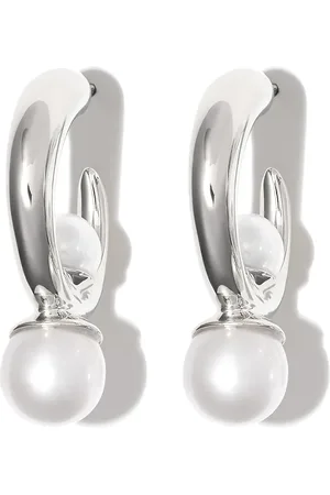 Khiry Isha huggie hoop earrings