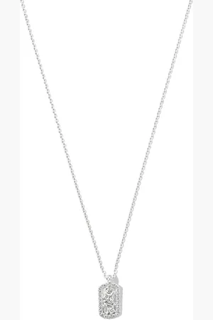 Suzanne Kalan 18kt white gold diamond necklace
