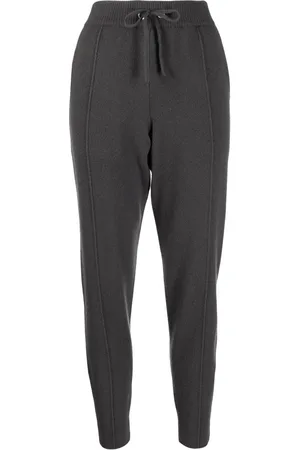 PRINGLE OF SCOTLAND Ribbed drawstring track pants
