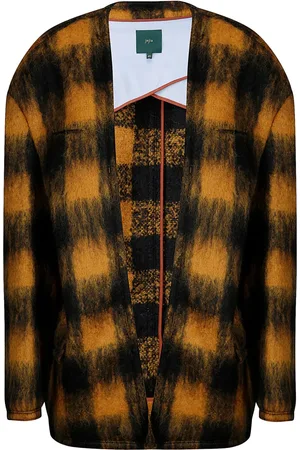JEJIA Check-pattern coat