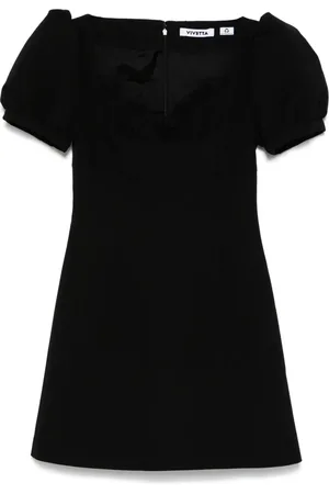 VIVETTA Lace-trim mini dress