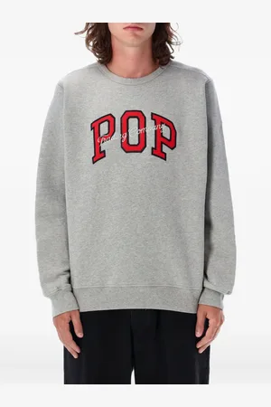 Pop Trading Company Logo-embroidered sweatshirt
