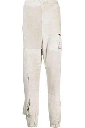 Maison Mihara Yasuhiro Double ankle-cuff cotton joggers