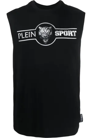 Philipp Plein Logo-print cotton tank top