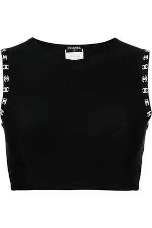 CHANEL 1997 CC-trim top